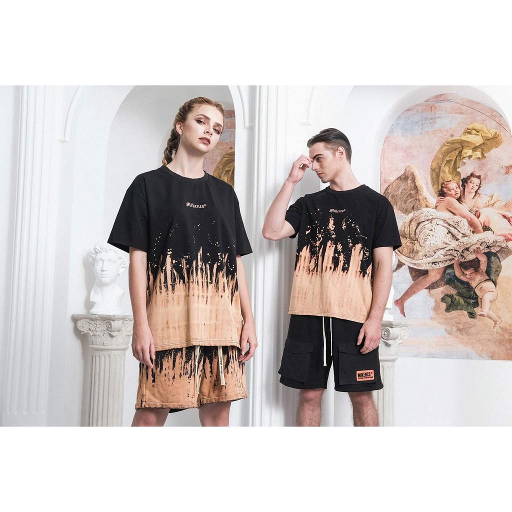 Áo phông ngắn tay unisex Fire Tiedye