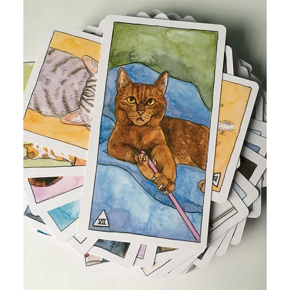Bài Tarot Cat Tarot Đá Thanh Tẩy