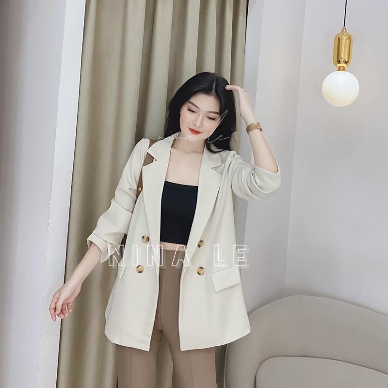 Siêu phẩm Blazer Khuy chuẩn form hàng hot