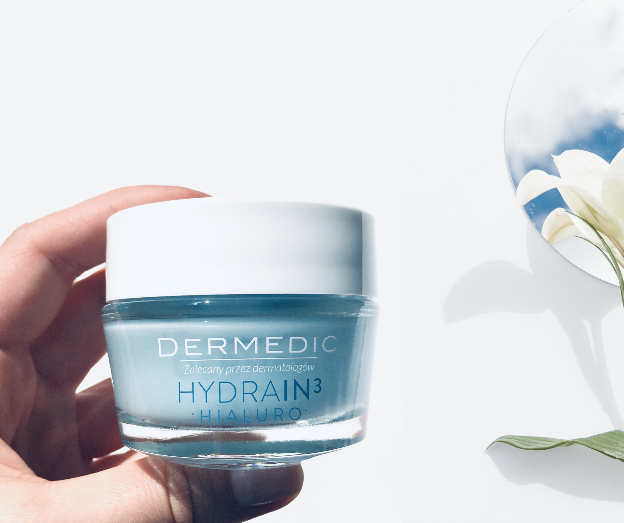 Kem dưỡng Dermedic HA ban đêm cấp âm da khô mất nước Hydrain3 Hialuro Cream-Gel Ultra-Hydrating 50 G