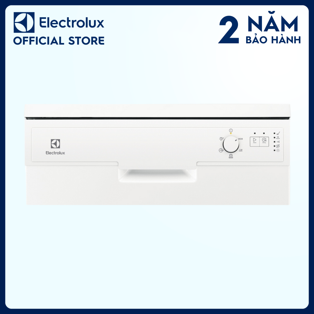 [Miễn phí giao hàng toàn quốc] Máy rửa bát đứng độc lập Electrolux ESF5206LOW 60cm cho 13 bộ chén dĩa, sấy khô hơn đến 3 lần, tiết kiệm điện và nước [Hàng chính hãng]