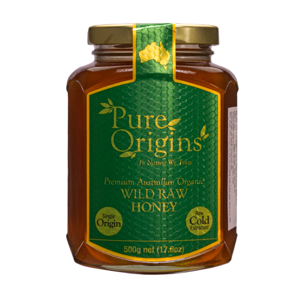 Mật Ong Wild raw 500g-PURE ORIGINS