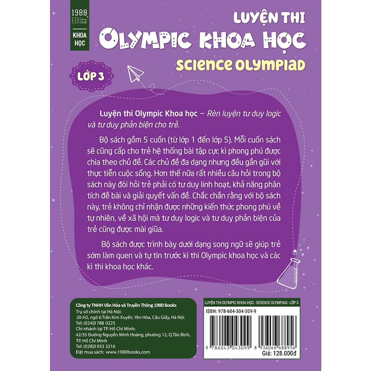 Luyện Thi Olympic Khoa Học-Science Olympiad 3 - Bản Quyền