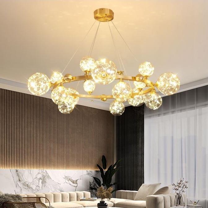 Đèn thả chùm FABAN hiện đại, sang trọng ánh sáng trung tính trang trí nội thất cao cấp