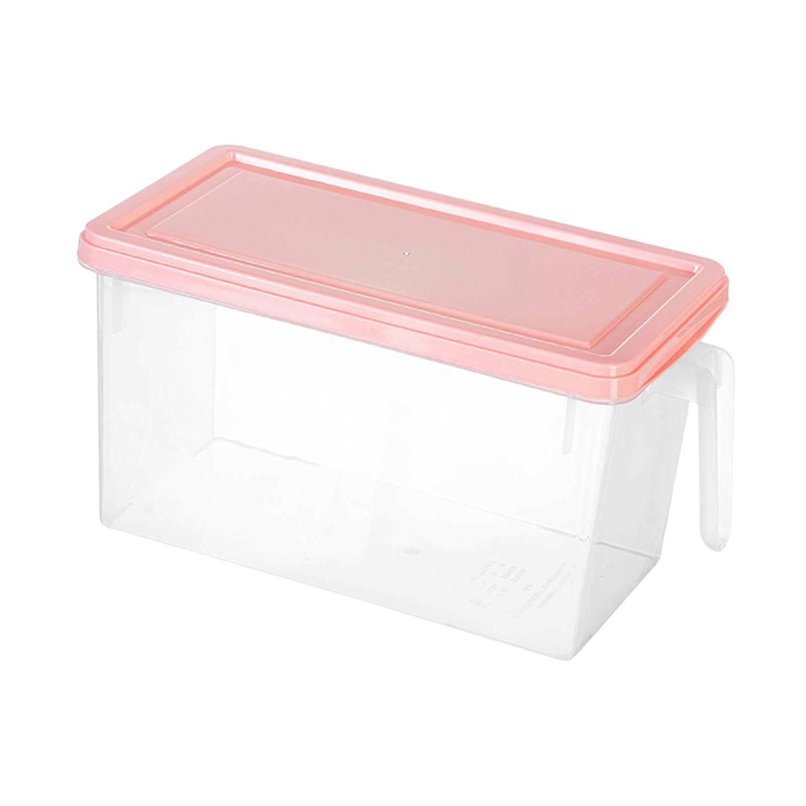 Fresh Keeping Box Leakproof Fridge Organizer Box for Cabinets Drawer Shelves