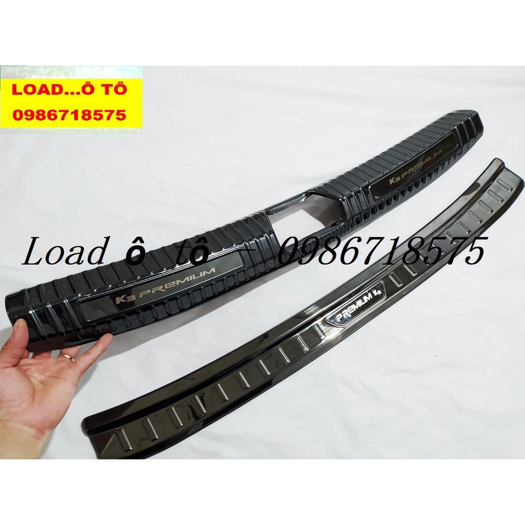 Chống Trầy Cốp, Ốp Bậc Cốp Xe KIA K3 2022-23 Mẫu Titan Cao Cấp, Chữ Bóng Đẹp