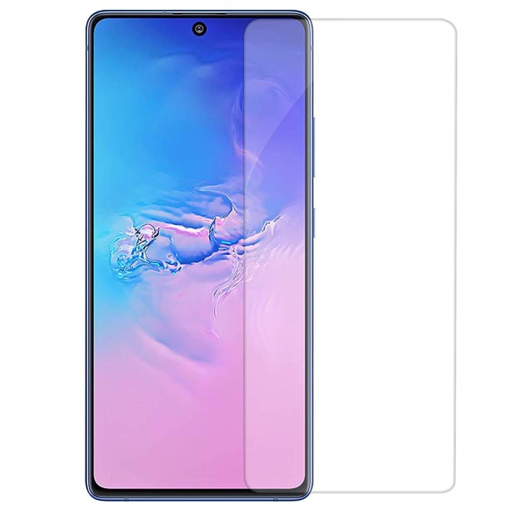 Kính Cường Lực cho Samsung S10 Lite Nhám Chống Vân Tay/ Full Màn Hình/ Không Viền Màu