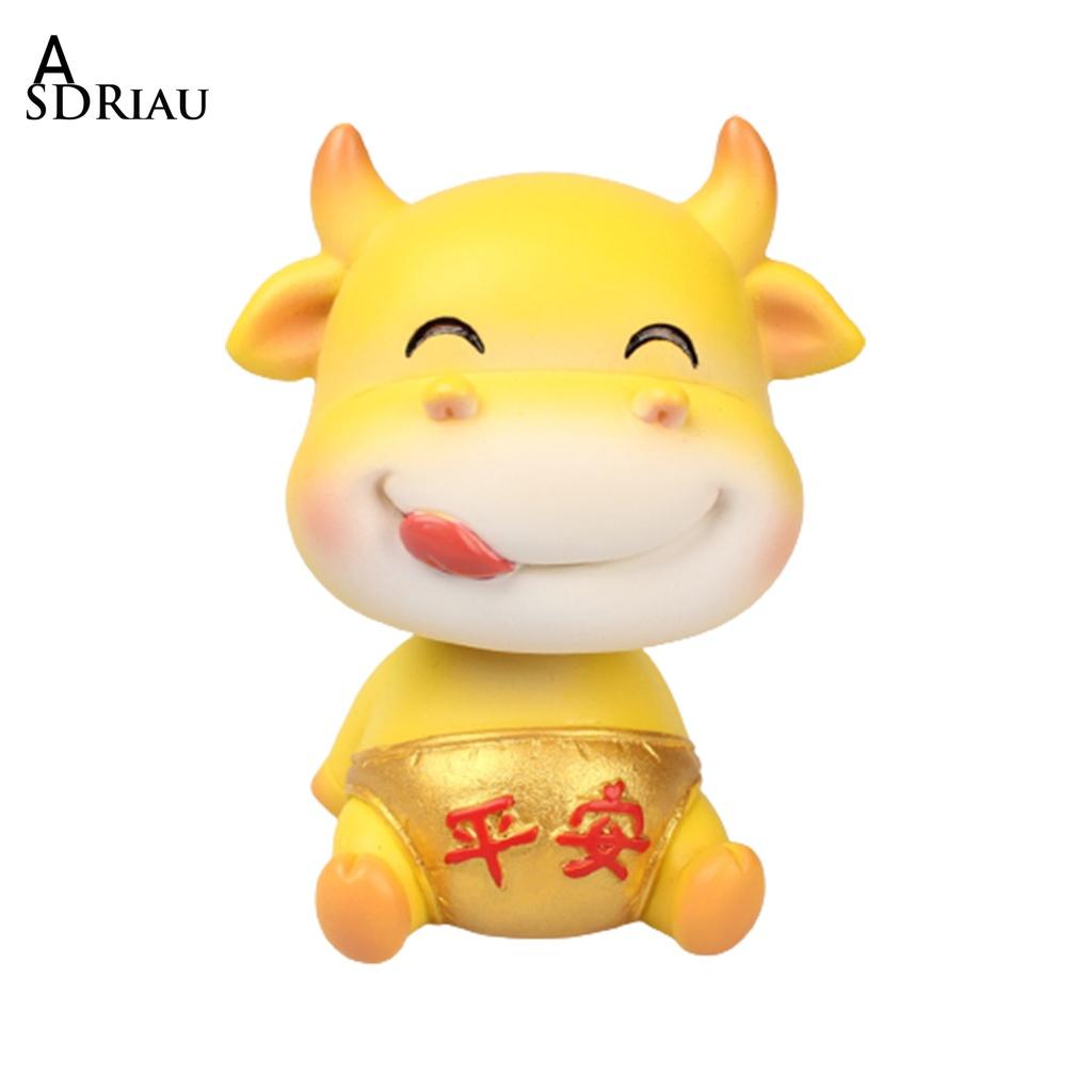 Mô Hình Đồ Chơi Xe Hơi Hoạt Hình Màu Vàng Trang Trí Bảng Điều Khiển