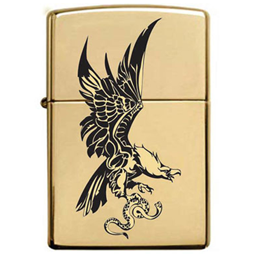 Bật Lửa Zippo 254B Khắc Hình Độc Đáo