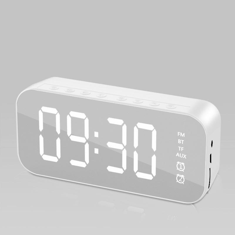 Loa bluetooth Không Dây Tích Hợp Đồng Hồ Báo Thức Có Chức Năng Nghe Gọi Và Phụ Kiện