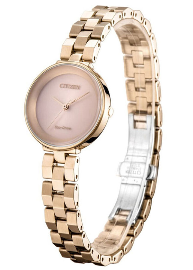 Đồng Hồ Nữ Citizen Dây Thép Không Gỉ EW5503-59W - Mặt Vàng Hồng