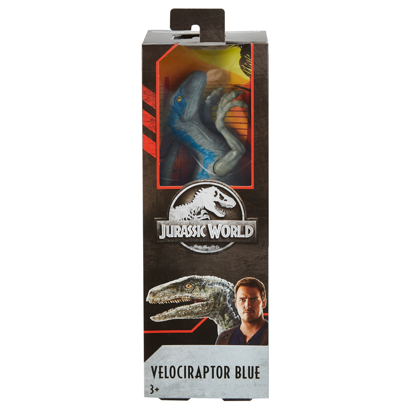 Đồ Chơi Mô Hình JURASSIC WOLRD MATTEL Khủng Long Ăn Thịt Velociraptor Blue FNY41/FMY87