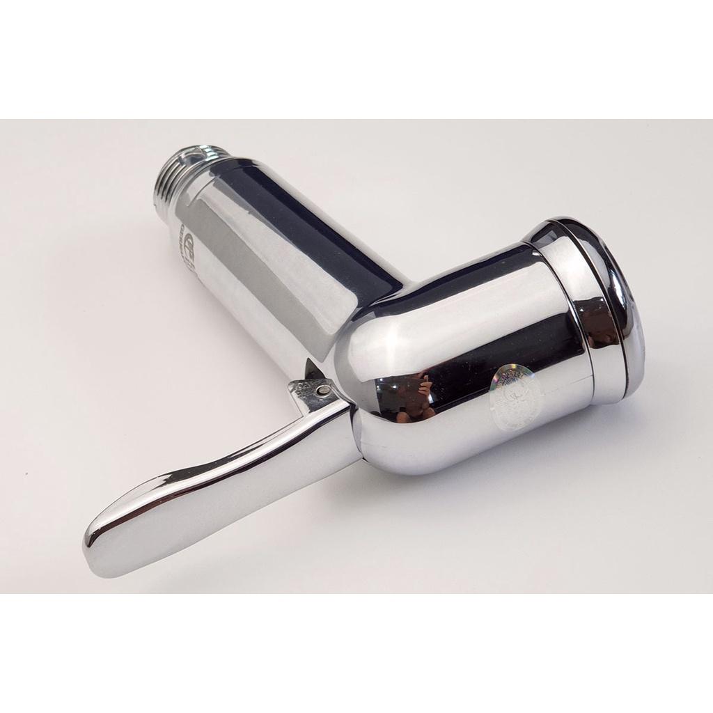 Bộ xịt vệ sinh tăng áp cao, chất liệu nhựa ABS mạ Chrome Eurolife EL-X12-1