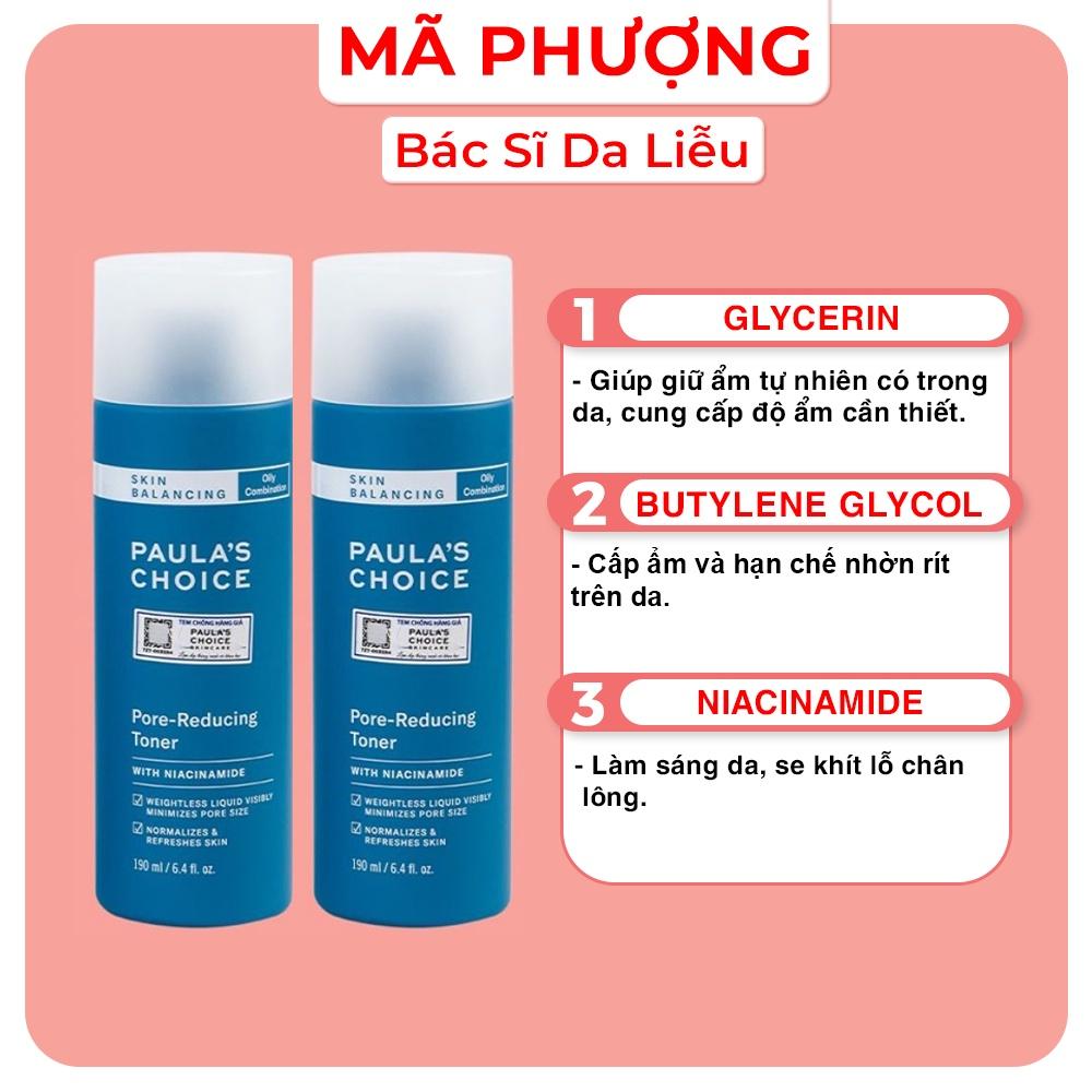 Toner cho da dầu mun Paula's Choice SKIN BALANCING PORE-REDUCING