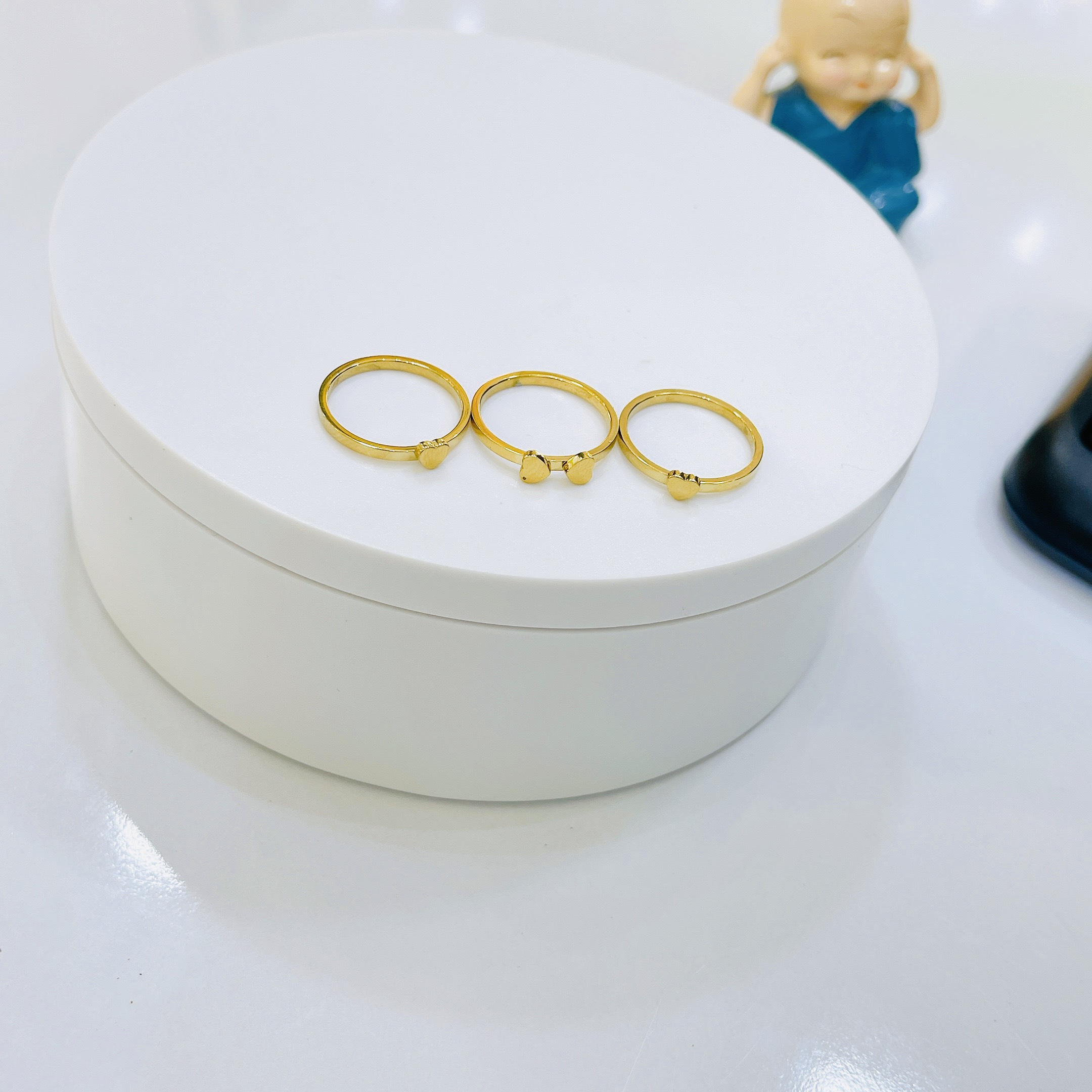 Nhẫn TITAN nữ trái tim