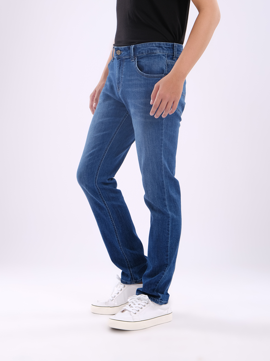 Quần nam dài jeans ống suông MJB0188