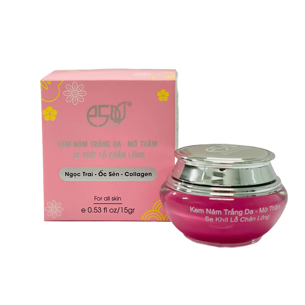 Kem Nám Trắng Da Mờ Thâm Se Khít Lỗ Chân Lông (Kem Nén) 15g E5