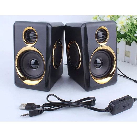 Loa vi tính 2.0 Kisonli T-005 tích hợp 4 BASS - JL - HÀNG CHÍNH HÃNG