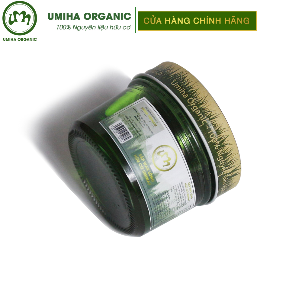 Sáp wax lông lạnh UMIHA 95gr dùng cho wax lông Nách, Chân, Tay, Body an toàn hiệu quả