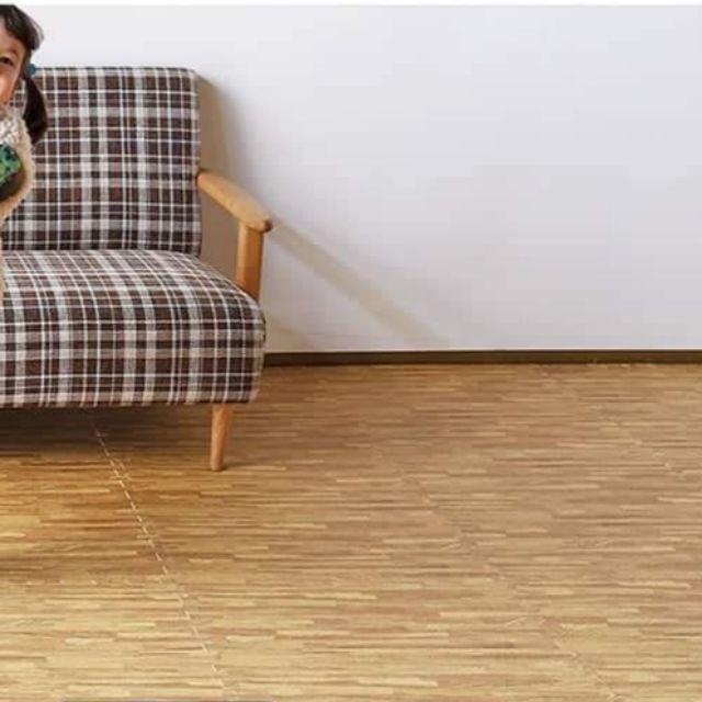 Thảm xốp lót sàn vân gỗ 60x60x1cm