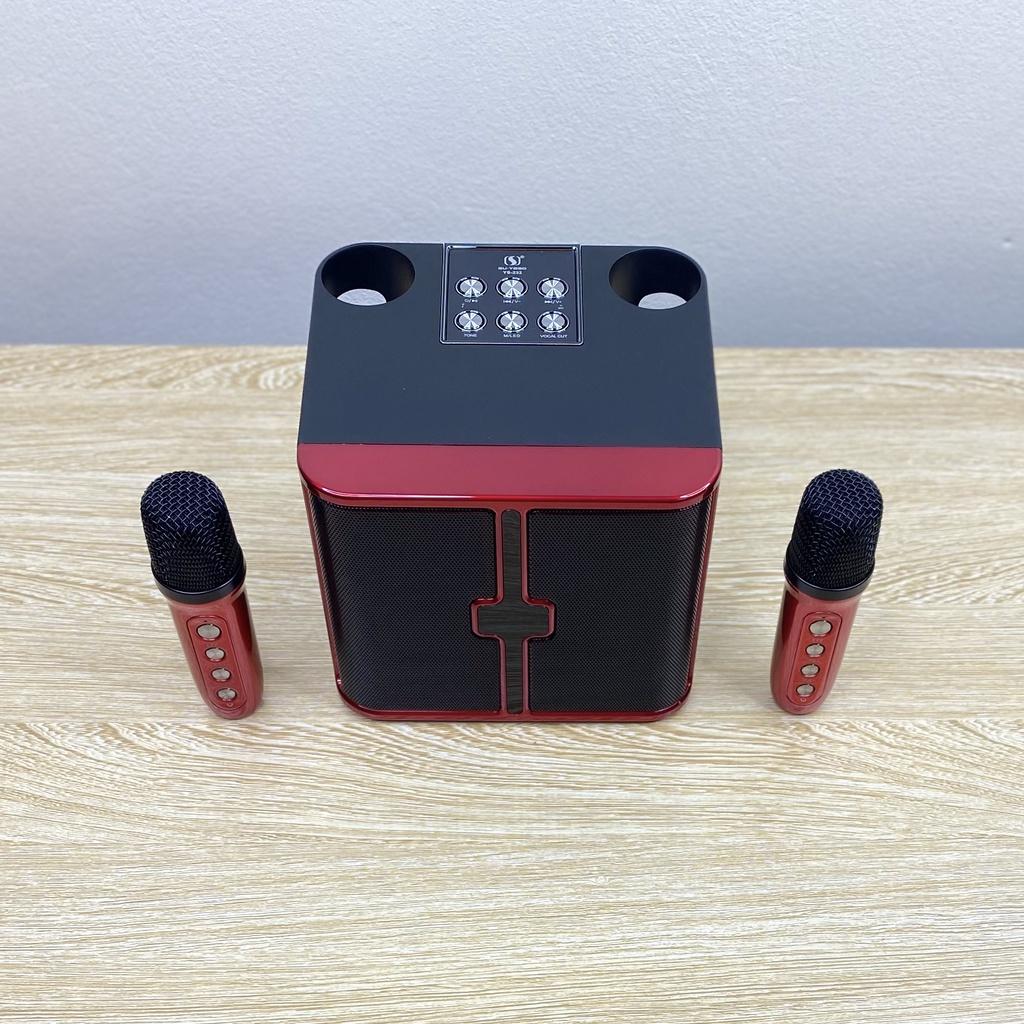 Loa Karaoke Bluetooth YS-232 Kèm 2 Micro Không Dây