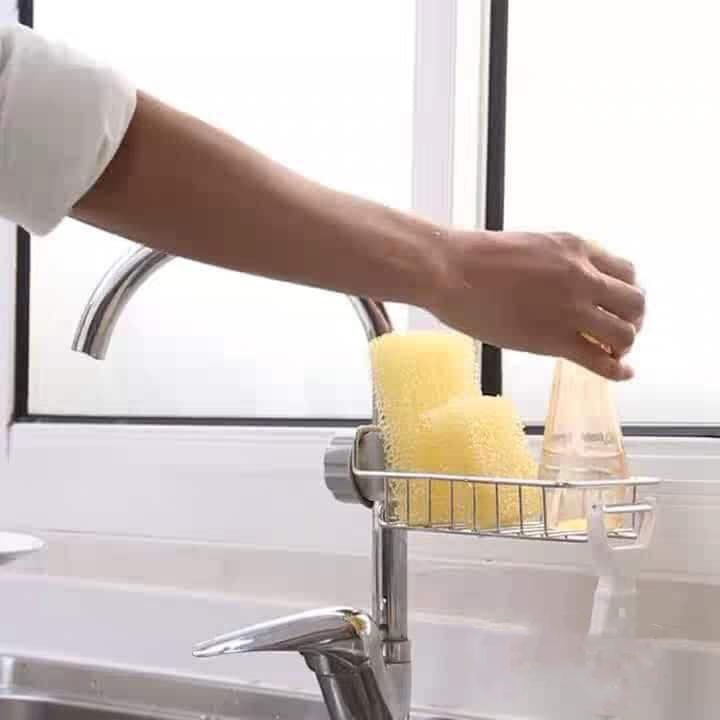 Ngăn Để Đồ Rửa Chén Tặng Kèm Khăn Lau Tay Nhà Bếp Hình Thú