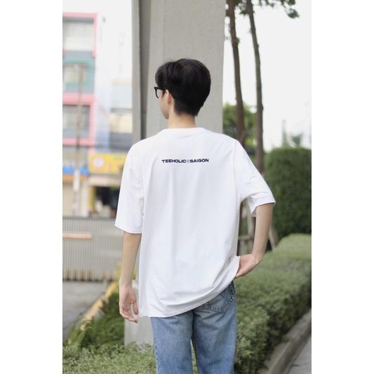 Áo Thun Unisex Hình Tượng La Mã Không Mặt Màu Trắng - TeeHolic THS