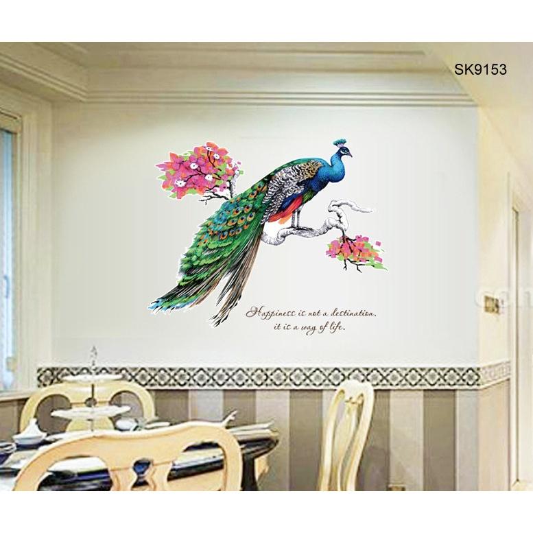 Decal dán tường, tranh dán tường trang trí phòng khách, phòng ngủ, sang trọng- BOBABO STORE