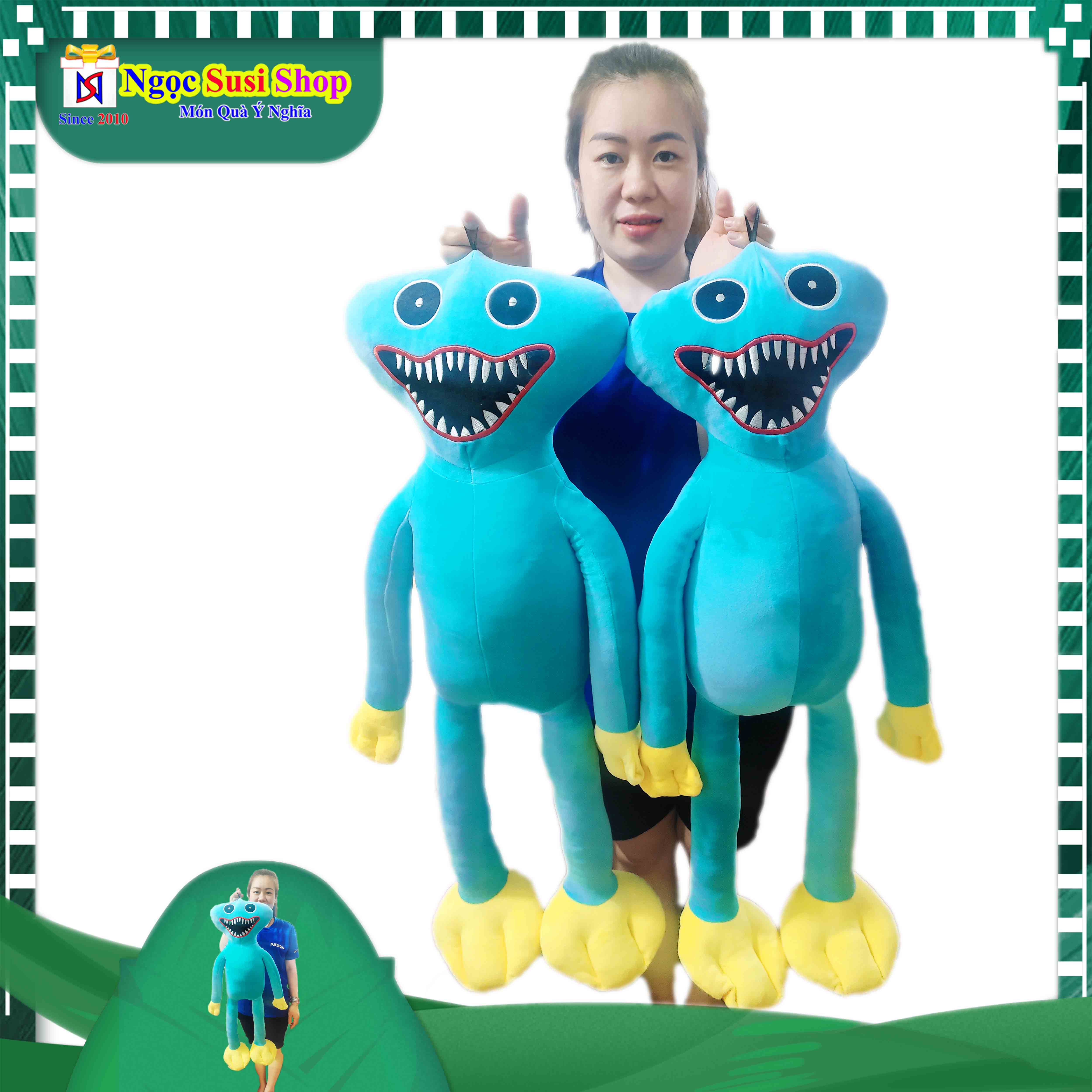 THÚ NHỒI BÔNG HUGGY WUGGY CHO BÉ SIÊU DỄ THƯƠNG