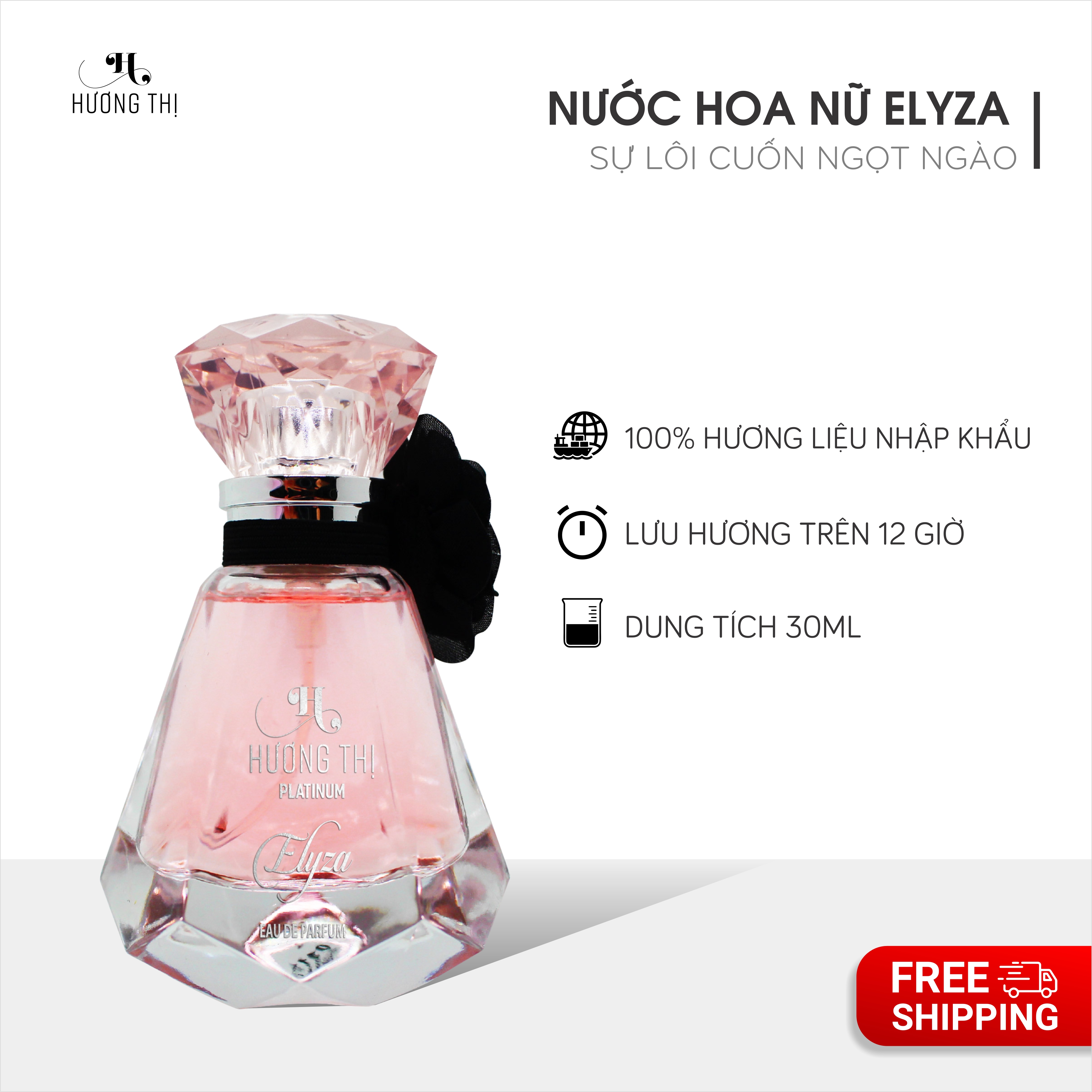 Nước Hoa Nữ Elyza Hương Thị Lôi Cuốn Ngọt Ngào 30ml