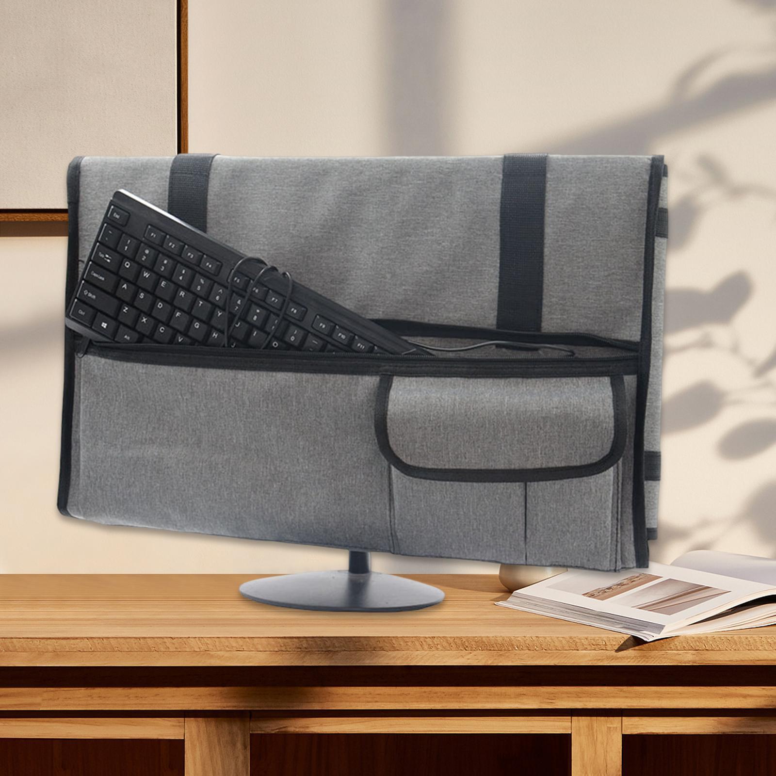 Monitor Carrying Bag Anti Scratch Screen Storage Bag with Handle for Travel