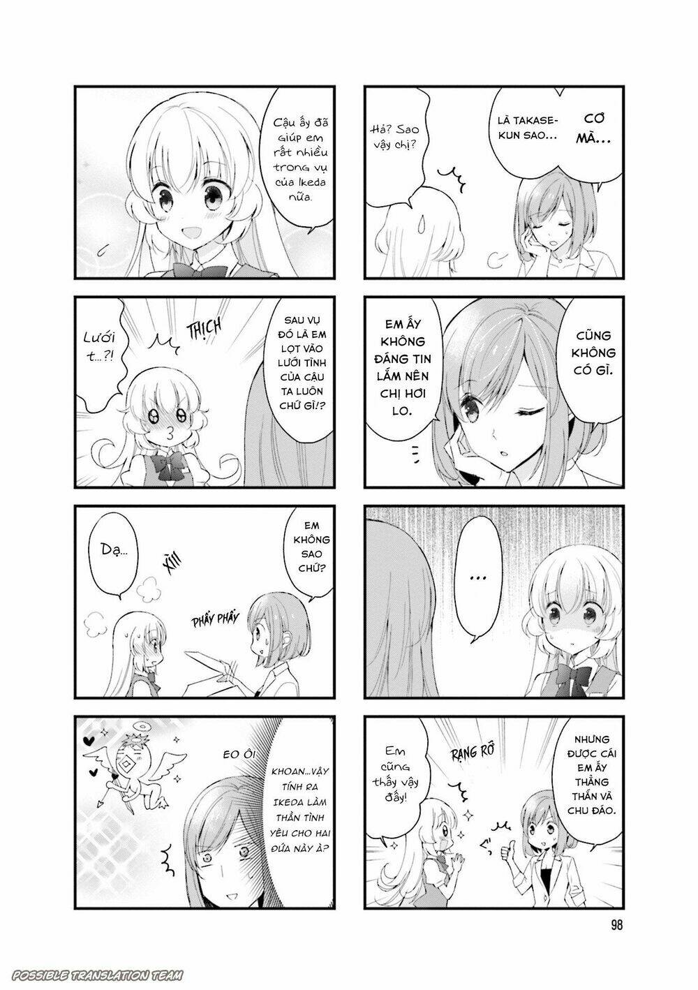 senpai nhỏ nhắn của tôi rất dễ thương chapter 28 6