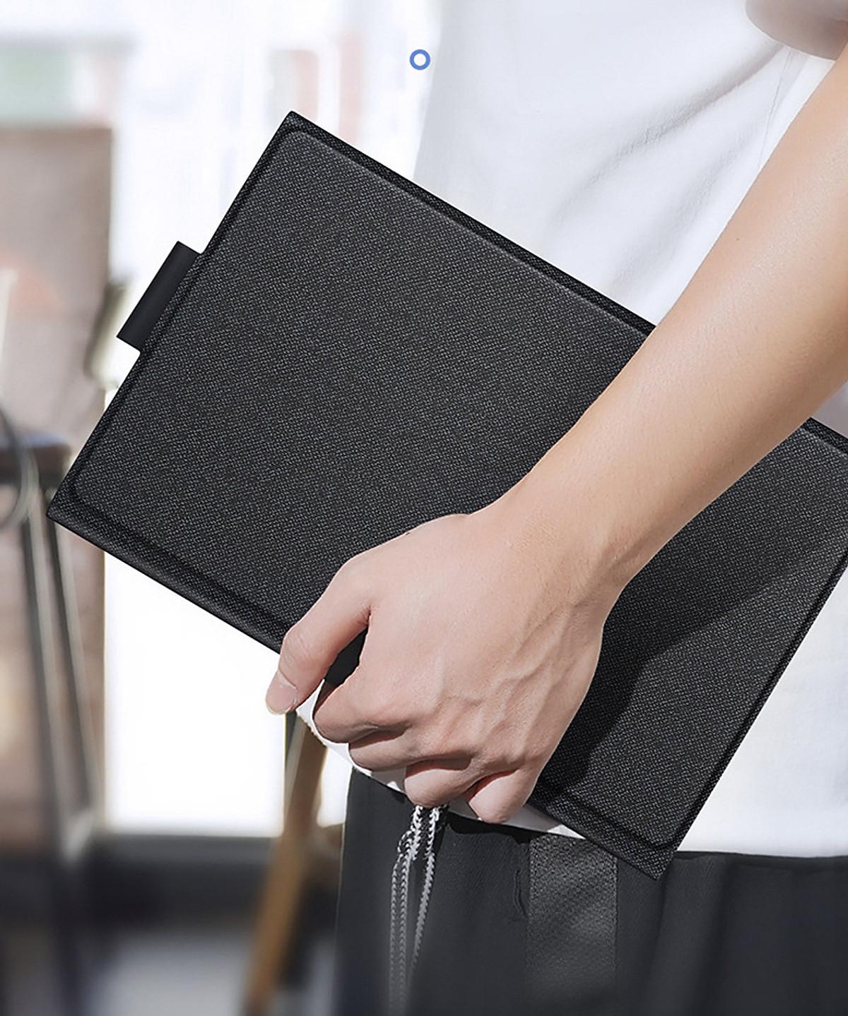 Bao da danh cho Samsung Galaxy Tab S9, Tab S9 Plus, Tab S9 FE, Tab S9 Fe Plus kèm bàn phím bluetooth có bàn di chuột TouchPad hiệu Dux Ducis - Hàng nhập khẩu