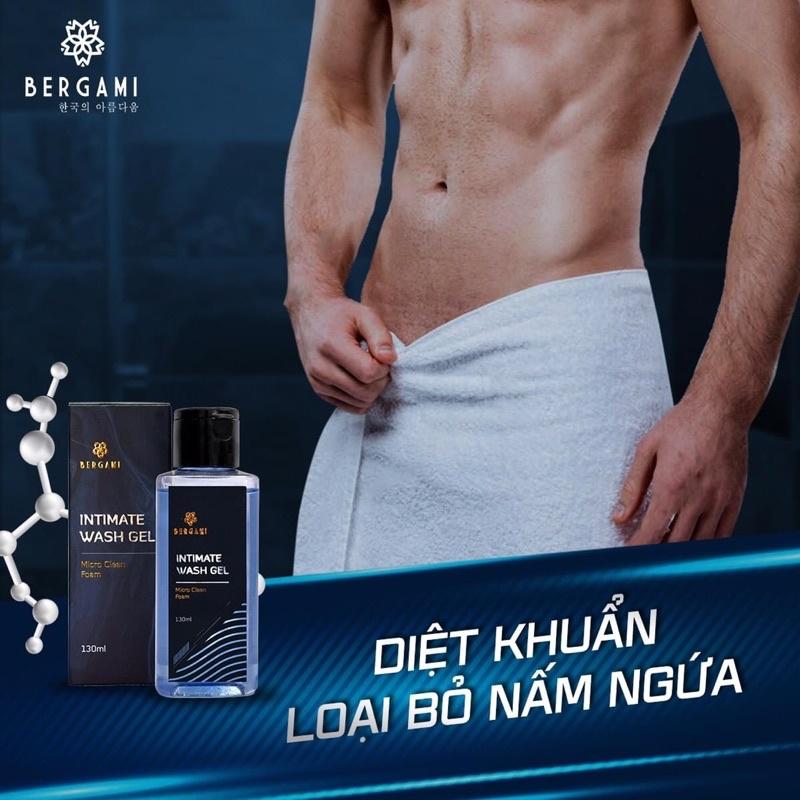 Dung dịch vệ sinh nam Bergami for Man - Ngăn mùi suốt 12h