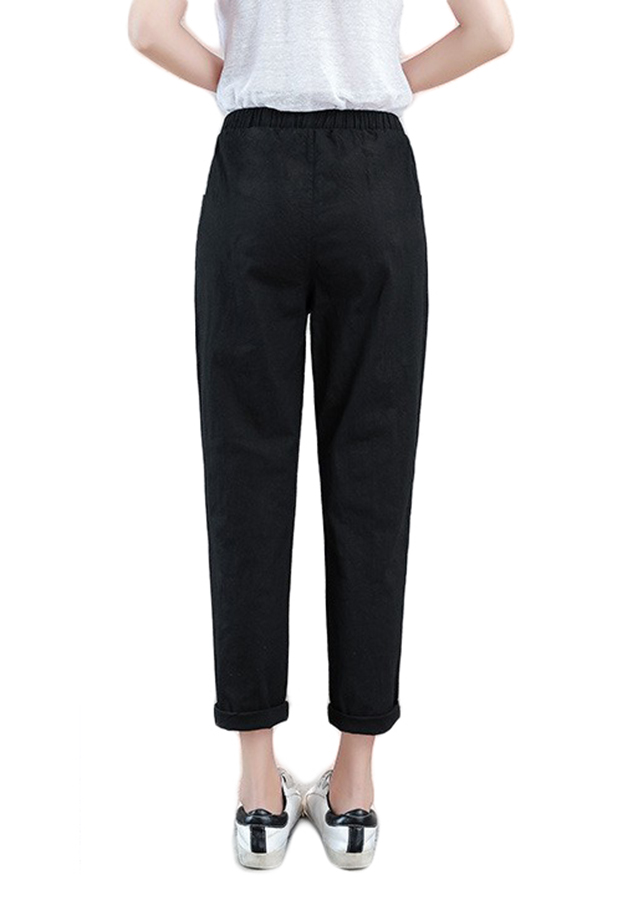 Quần Baggy Nữ Thô Đũi