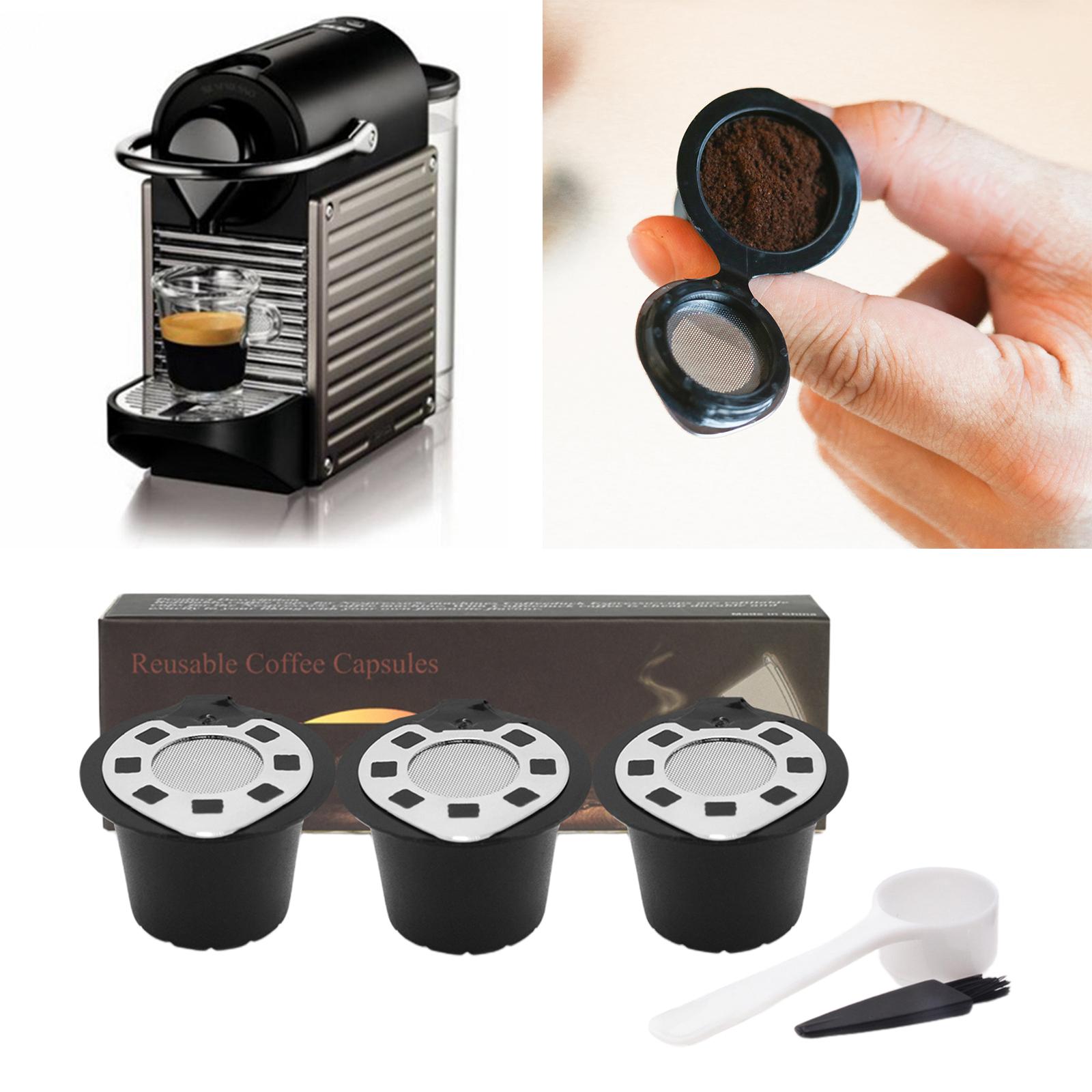 6Pcs Coffee Capsules Filters for Food Grade Eco-Friendly