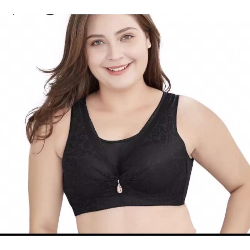 Áo Lót Ngực Bigsize Cup D Cho Người Ngực To Có Gọng Mút Mỏng, Bản Lưng 5 Móc Gen Mỡ