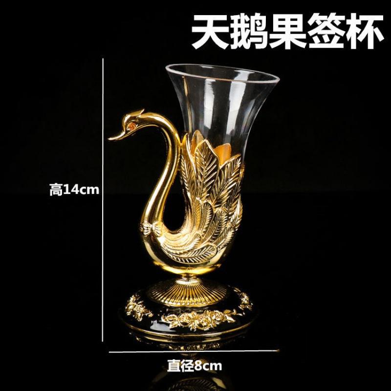 Đảm bảo chất lượng bàn ktv KTV nguồn cung cấp máy tính để bàn trang trí Châu Âu micro kim loại đứng gạt tàn nước sang trọng bán hàng trực tiếp