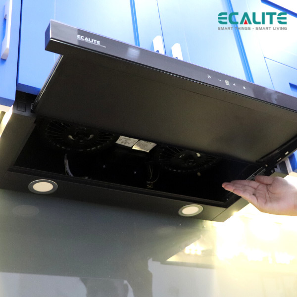 Máy Hút Mùi Âm Tủ Ecalite EH-AT700T - Công Suất Hút Mạnh 750 m3/h - Điều Khiển Cảm Ứng - Hàng Chính Hãng