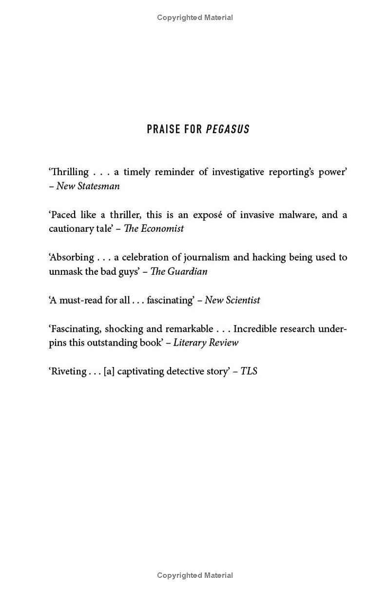 Sách ngoại văn: Pegasus - The Secret Technology That Threatens The End Of Privacy And Democracy