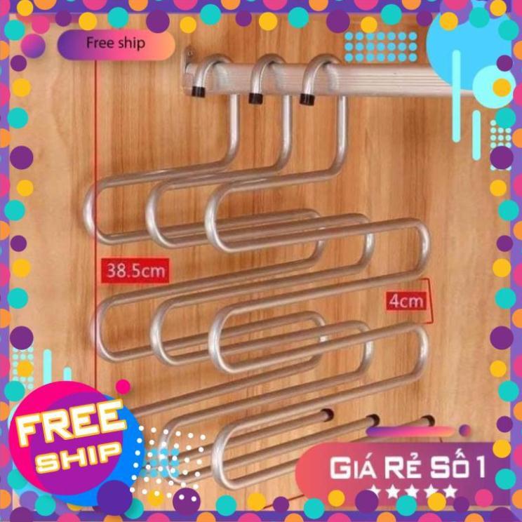 Móc quần áo 5 tầng thông minh loại 1 INOX