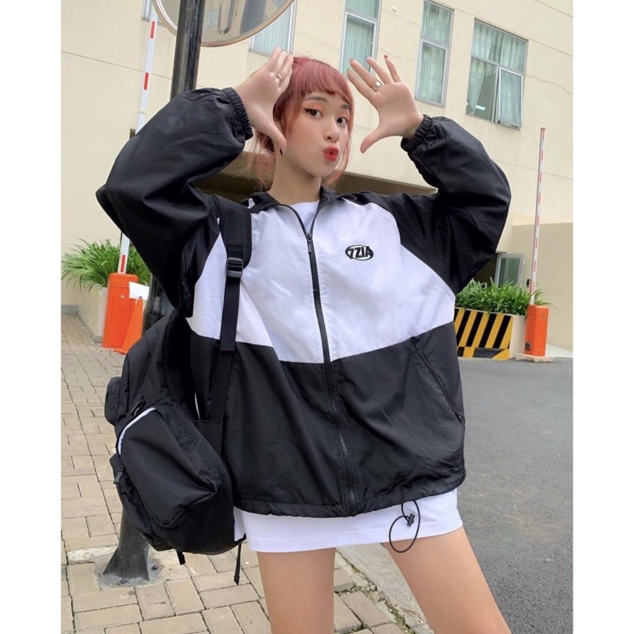 ÁO Khoác Dù Bomber Nam Nữ ZZA Unisex 2 lớp đủ Size