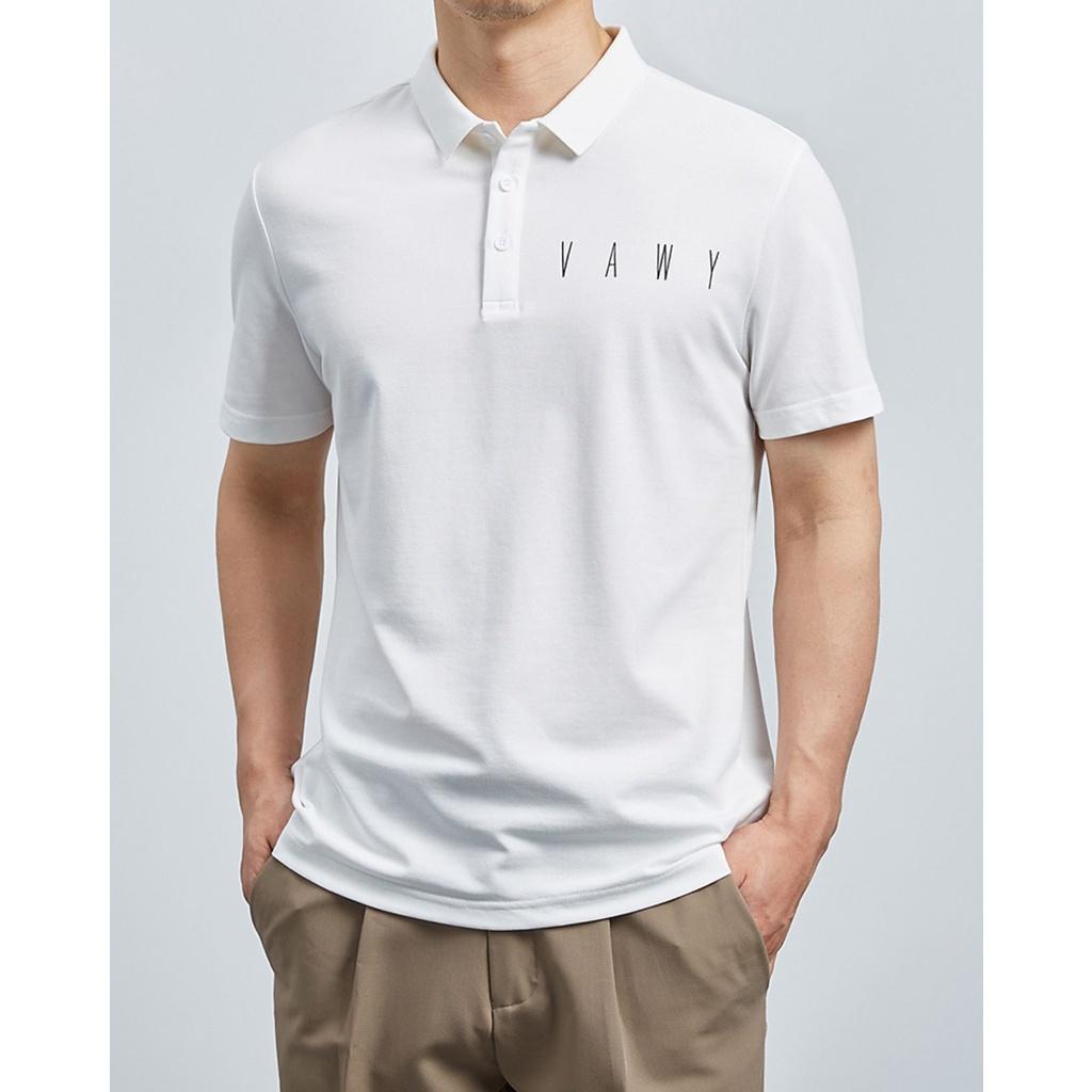 Áo polo, áo thun nam THÊU CHỮ cổ bẻ ngắn tay vải CVC cá sấu full size K12-TSSTORE95