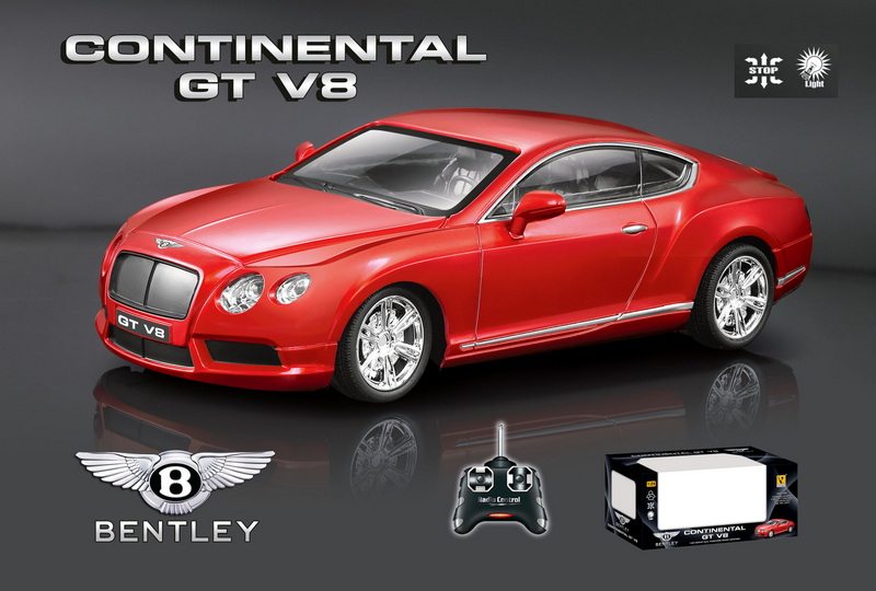 GOUKAI - 866-2427 Mô hình xe ô tô điều khiển R/C BENTLEY CONTINENTAL GT V8 tỷ lệ 1:24 (KT 30x13.5x15cm)