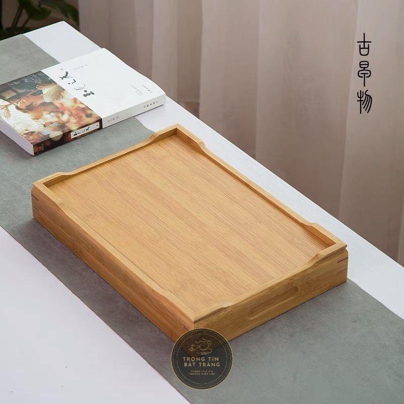 Khay Trà Tre Cao Cấp Chữ Nhật KT 12
