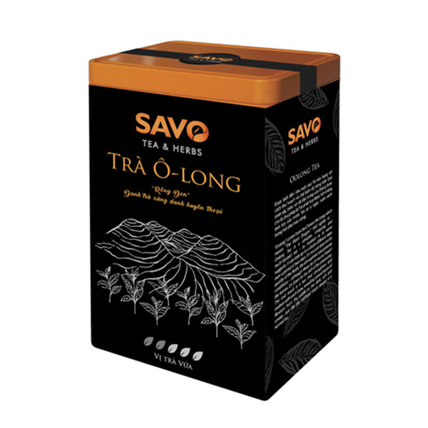 Trà SAVO Ô-Long  - Hộp 2 Túi x 100g
