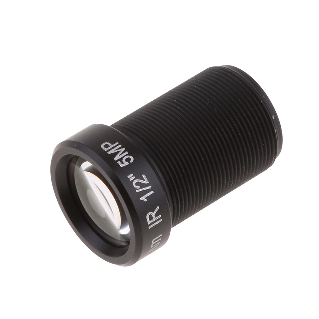 1/2'' HD 5mp 25mm 15 Degree Angle IR Board CCTV Lens M12 for Security IP Camera
