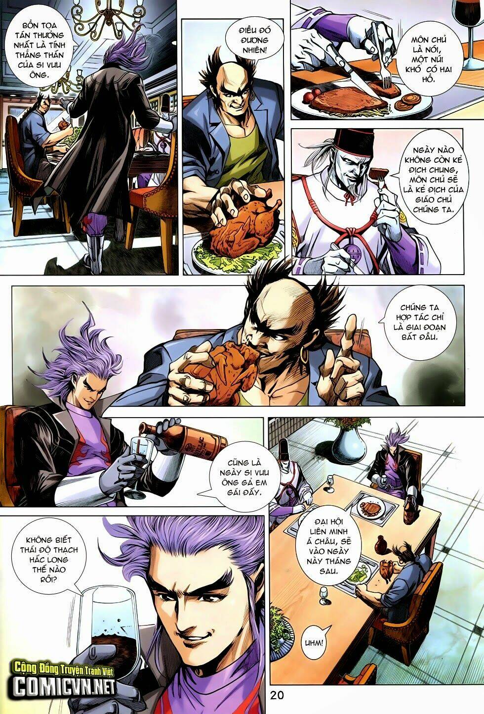 tân tác long hổ môn chapter 747 20