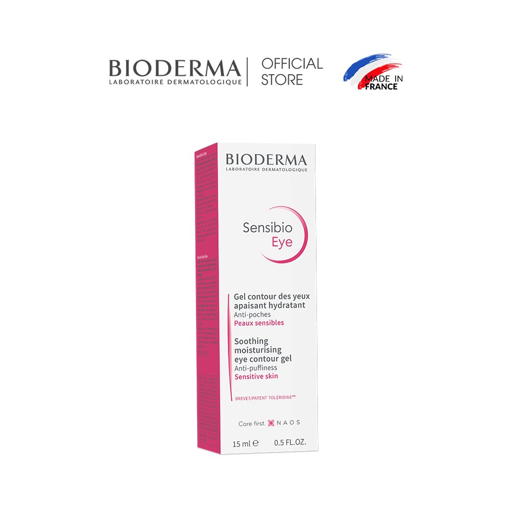Kem Dưỡng Ẩm Giảm Bọng Mắt Bioderma Sensibio Eye - 15ml