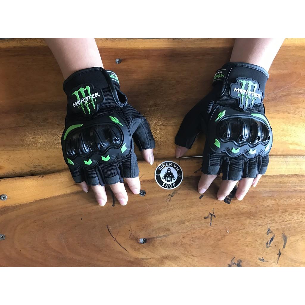 Găng tay Monster ngắn ngón có gù